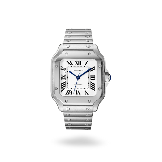 Santos de Cartier white dial
