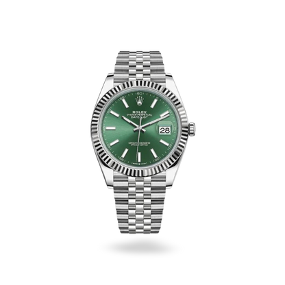 Rolex Date-just Green Dial