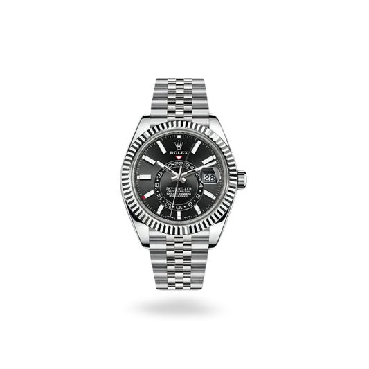 Rolex Sky-Dweller Watch Black Dial