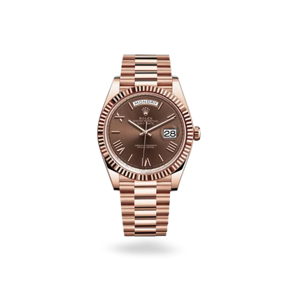 Rolex Day-date Roman Numerals Rose Gold