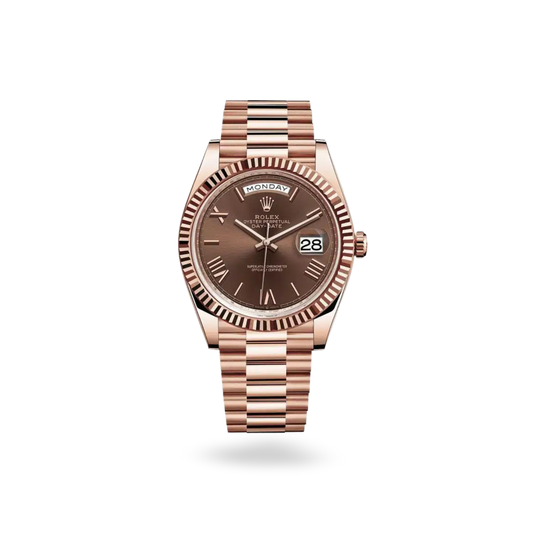 Rolex Day-date Roman Numerals Rose Gold