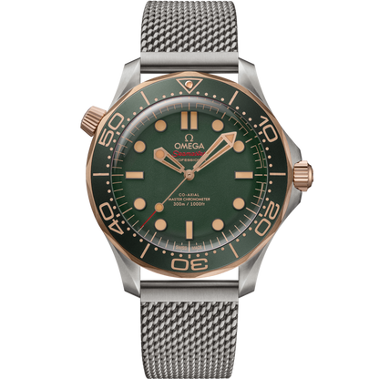 Omega-Seamaster “007 edition” Green & Gold