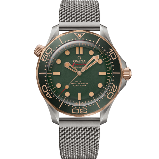 Omega-Seamaster “007 edition” Green & Gold