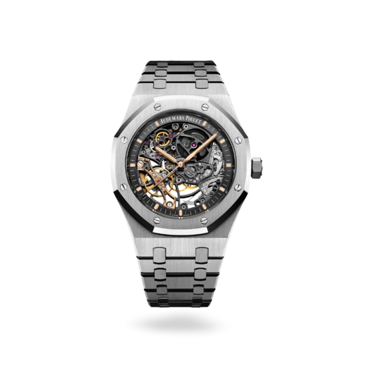 Audemars-Piguet - Royal OakDouble Balance Wheel Openworked 5A SUPER CLONE